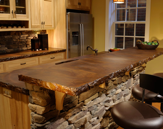 Stained Stamped Concrete Transform, Pictures Of Stained Concrete Countertops