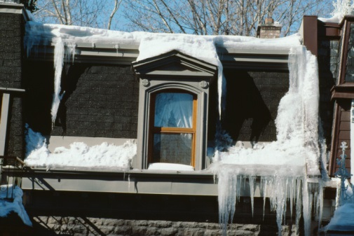 ice on roof