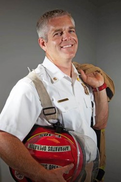 Firefighter and Roofer Tony Williams